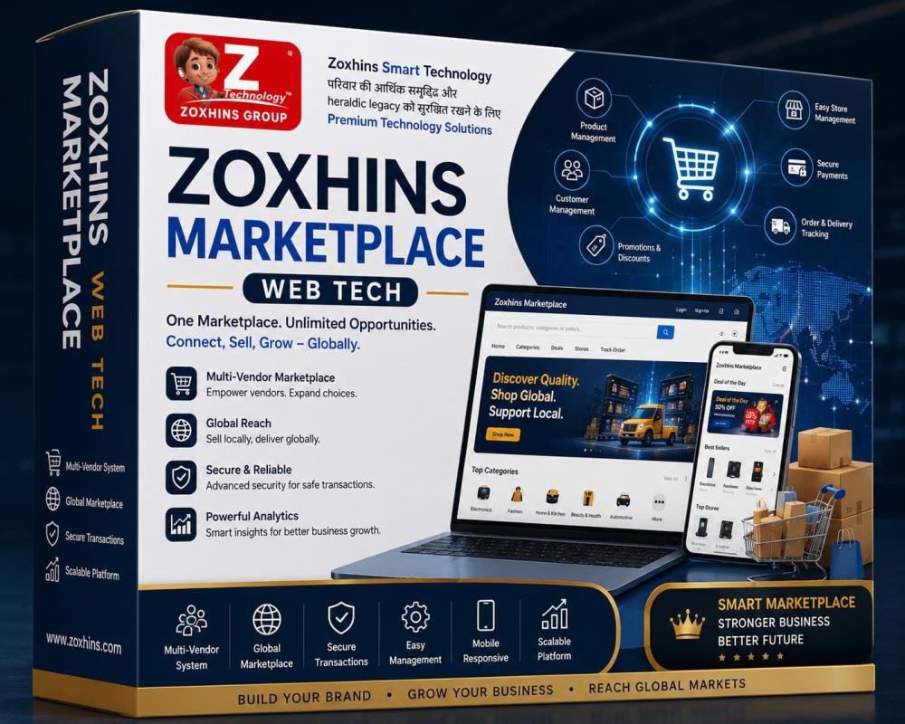 Zoxhins Marketplaces Web Tech™