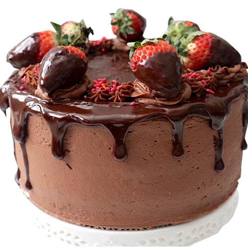 STRAWBERRY CHOCOLATE CAKE